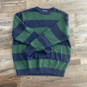 Brandy Melville Brianna Cotton Thick Stripe Sweater, Oversized fit